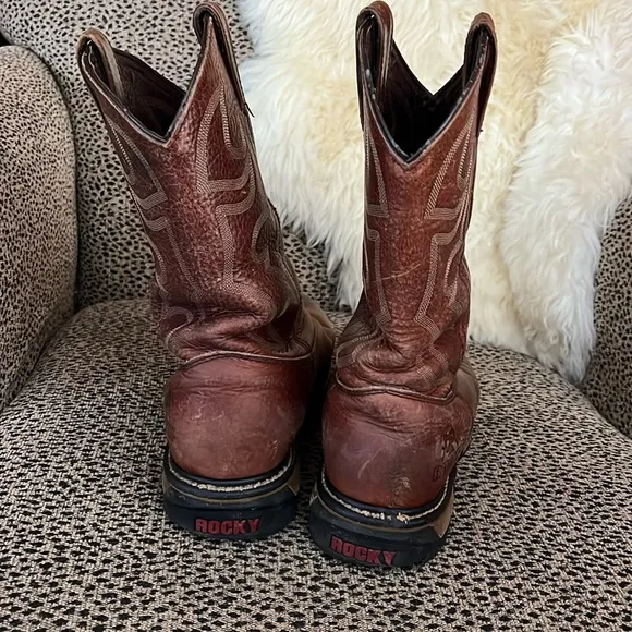 Rocky brown leather boots - size 13W
