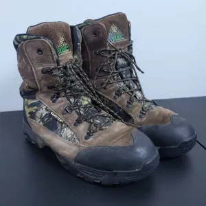 Rocky Mens Core 800g Insulated Boots Size 10W Camo Gore Tex Hunting Work Outdoor