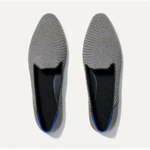 Rothy’s Black/White The Almond Loafer Flats Size 7