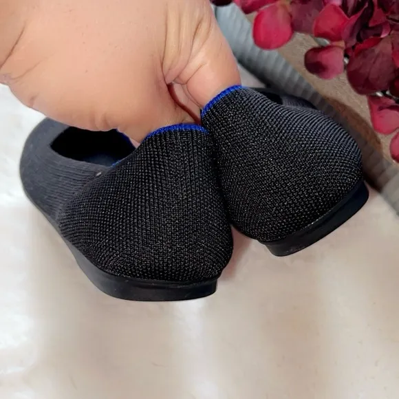 ROTHY’S Round Toe “The Flat” in Black
