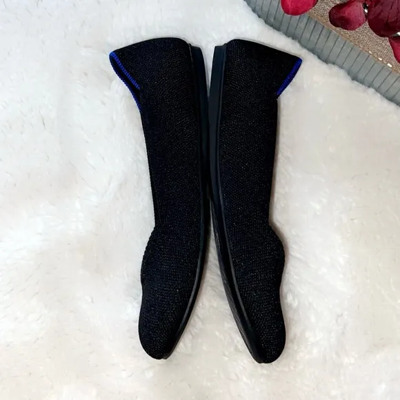 ROTHY’S Round Toe “The Flat” in Black
