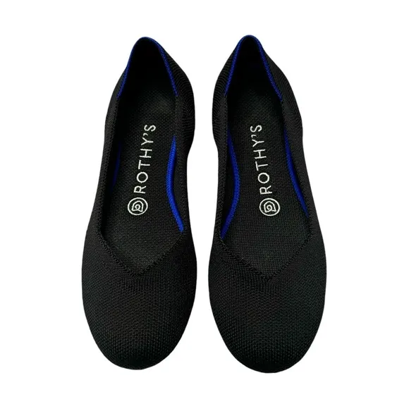 Rothys | The Flat in Black Solid 7