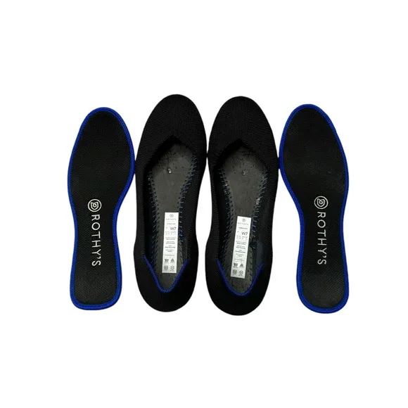 Rothys | The Flat in Black Solid 7
