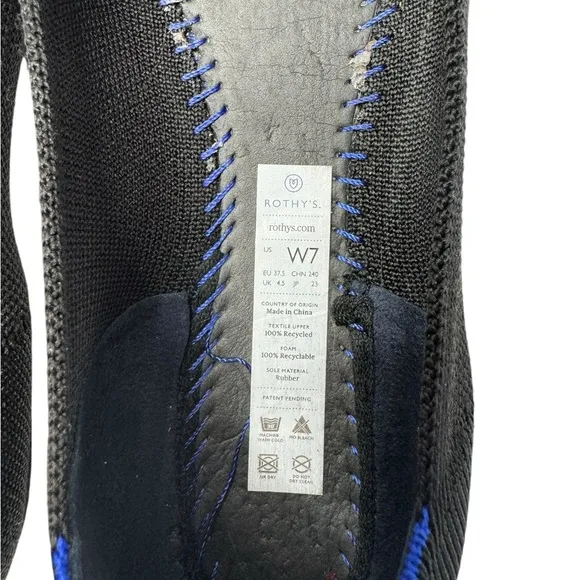 Rothys | The Flat in Black Solid 7