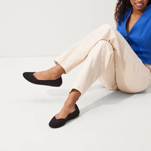 Rothys | The Flat in Black Solid 7