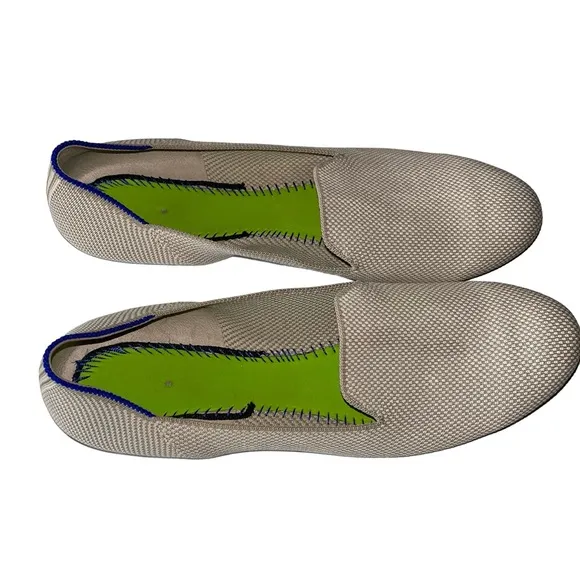ROTHY'S The Loafer Diamond Twill Shoes size 12