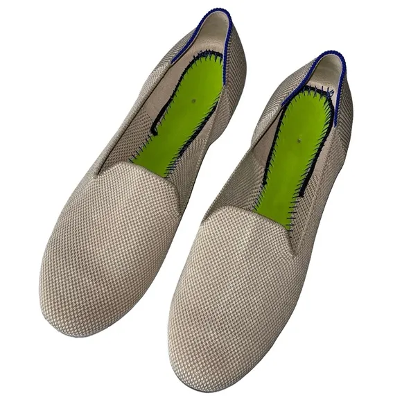 ROTHY'S The Loafer Diamond Twill Shoes size 12