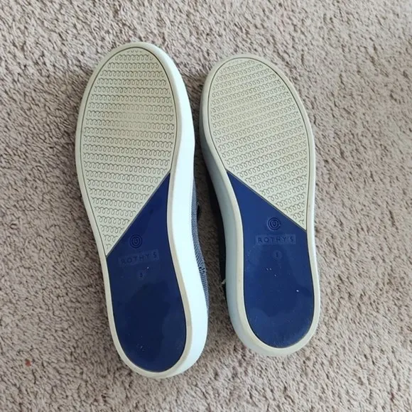 Rothy's The Original Slip On Sneaker, Gray, Size 8