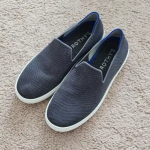 Rothy's The Original Slip On Sneaker, Gray, Size 8