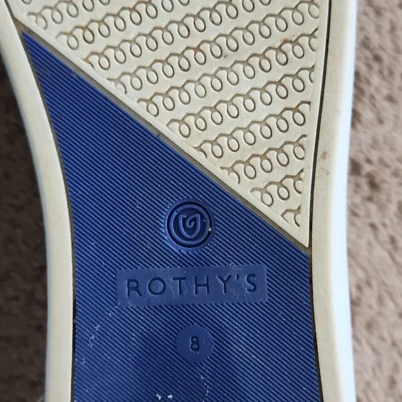 Rothy's The Original Slip On Sneaker, Gray, Size 8