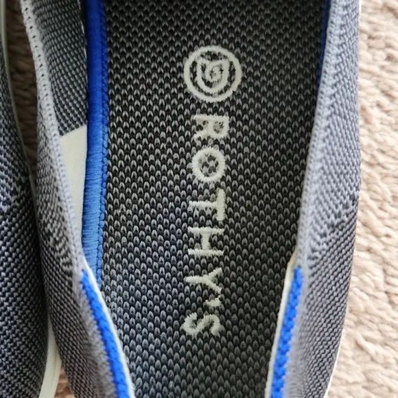 Rothy's The Original Slip On Sneaker, Gray, Size 8