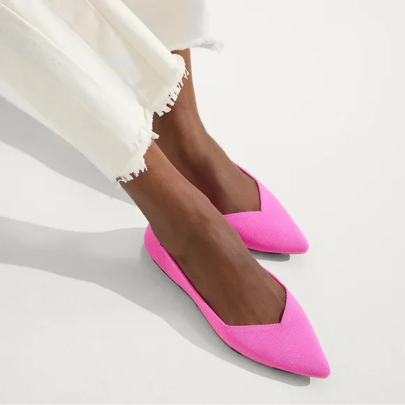 ROTHYS- The Point Pointed Toe Dragon Fruit Pink Business Career Office