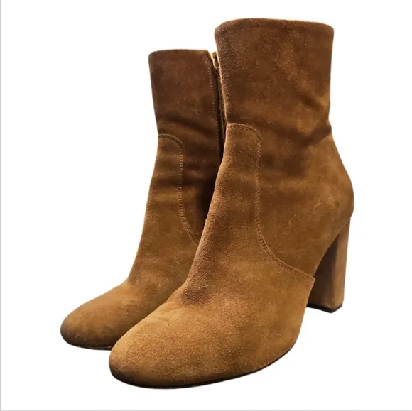 ROUJE | Brown Suede Ankle Boots / Booties in Size EU 39 / US 8.5