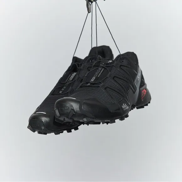 Salomon Speedcross 4 Black Trail Running Shoes