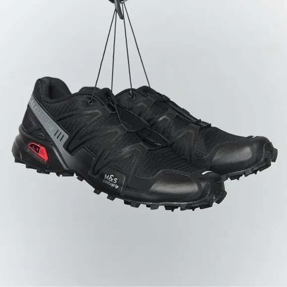 Salomon Speedcross 4 Black Trail Running Shoes