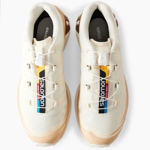Salomon XT-6 Sneakers | Women Size 8 | Vanilla/Acorn/Hazelnut