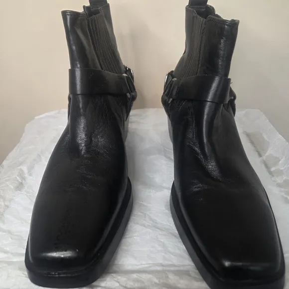 Sam Edelman Black Leather New Size 8.