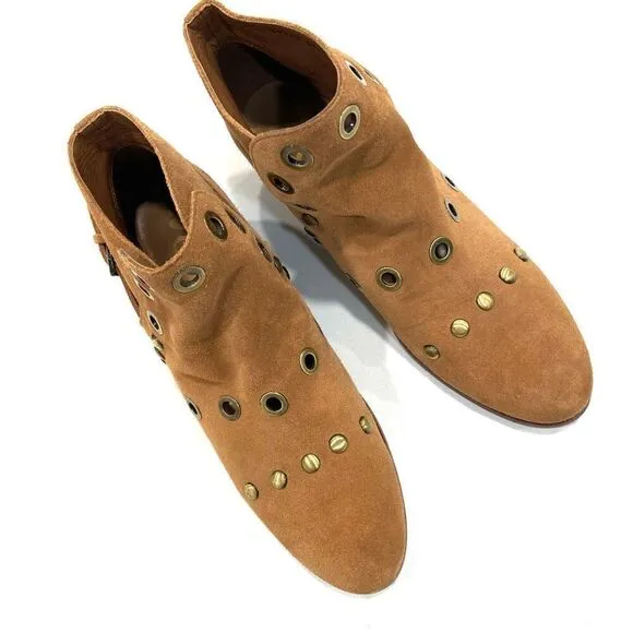 SAM EDELMAN Pedra Perforated Short Boots