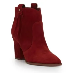 Sam Edelman Niomi Paprika Suede Ankle Boots Size 9.5