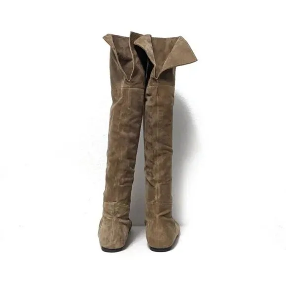 SAM EDELMAN Suede Over Knee Jackson Boots 6.5