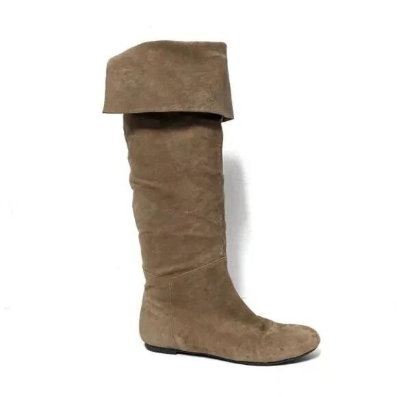 SAM EDELMAN Suede Over Knee Jackson Boots 6.5