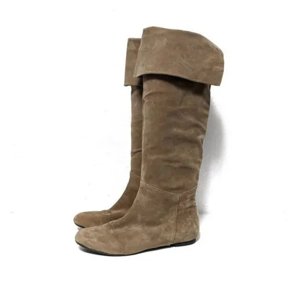 SAM EDELMAN Suede Over Knee Jackson Boots 6.5