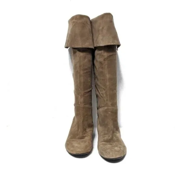 SAM EDELMAN Suede Over Knee Jackson Boots 6.5