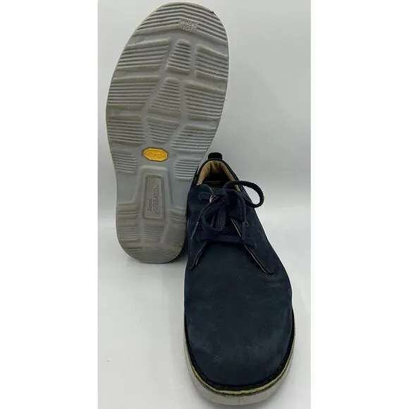 Samuel Hubbard Free Men's Navy Nubuck Leather Casual Oxfords Size 11 W M1100-016
