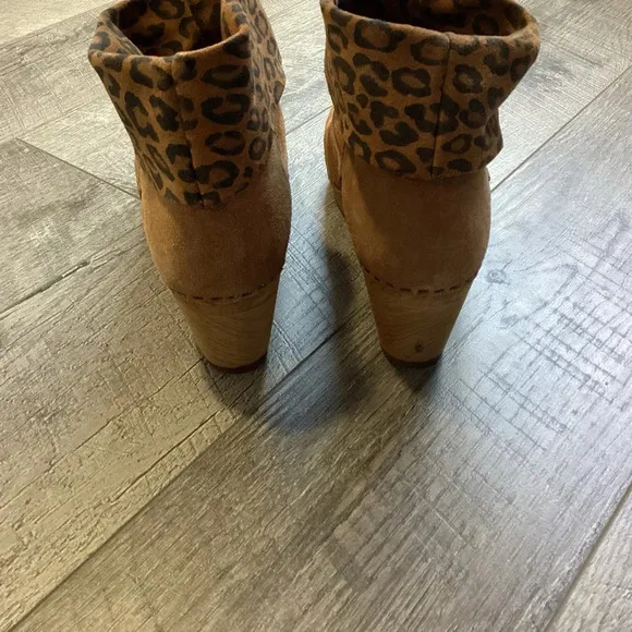 Sanita Wooden Clog Boot Size 37