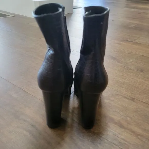 Santoni Leather boots 36