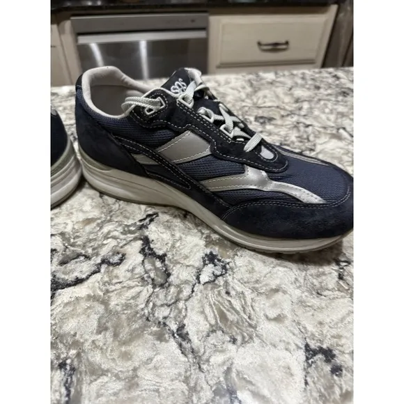 SAS Mens Size 12.5 W3 Journey Mesh Lace Up Walking Sneakers Shoes Tripad Comfort
