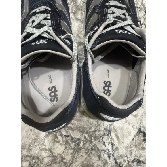 SAS Mens Size 12.5 W3 Journey Mesh Lace Up Walking Sneakers Shoes Tripad Comfort