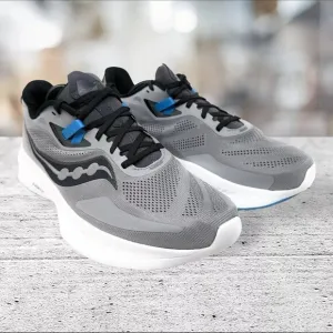 Saucony‎ Guide 15 Mens Size 12 Grey Black Athletic Running Shoes Style S20684-15