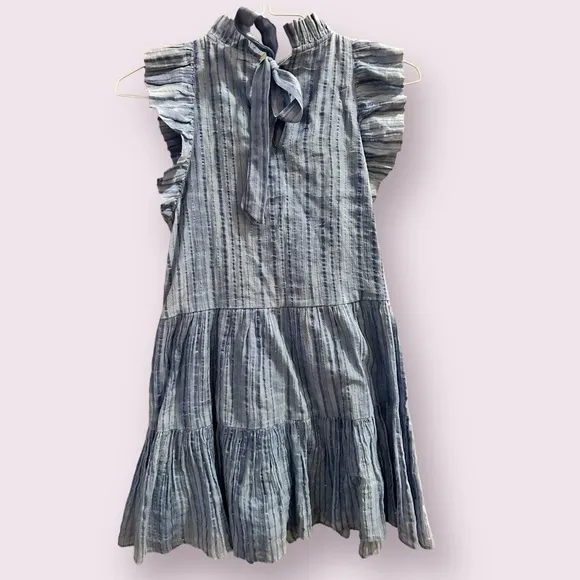 Saylor Aggy Blue Dress Size Small