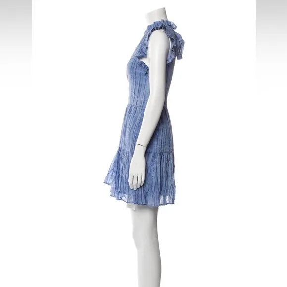 Saylor Aggy Blue Dress Size Small