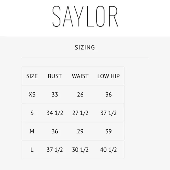 Saylor Aggy Blue Dress Size Small