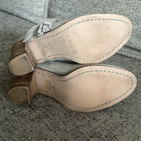 Seychelles Taupe Suede Boots Size 9