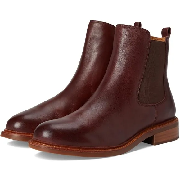 Söfft Women's Pamella Chelsea Boot Brown Leather Chelsea Boots y2k boho