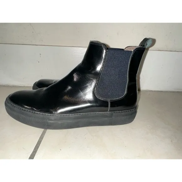 Silvia‎ Tcherassi woman’s boots leather black size 8