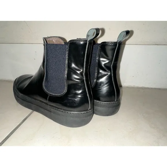 Silvia‎ Tcherassi woman’s boots leather black size 8