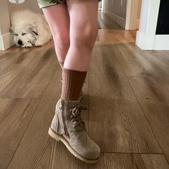 Simple Folk Kids Suede Ankle Boots