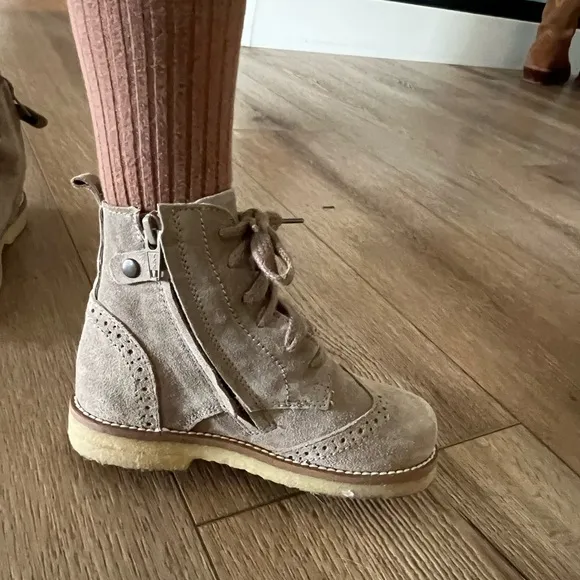 Simple Folk Kids Suede Ankle Boots