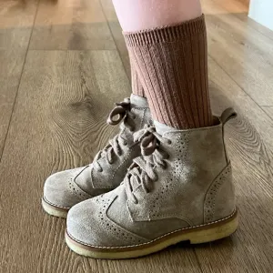 Simple Folk Kids Suede Ankle Boots