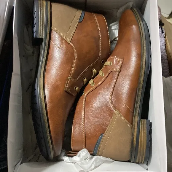 Size 10 mens leather boots