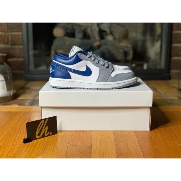 Size 6.5 W Air Jordan 1 Low “Stealth French Blue” DC0774-042
