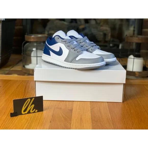 Size 6.5 W Air Jordan 1 Low “Stealth French Blue” DC0774-042