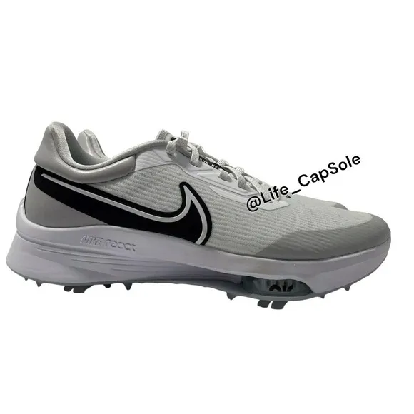 Size 7.5 Nike Air Zoom Infinity Tour Next% White Golf Shoes Men's DC5221-105US