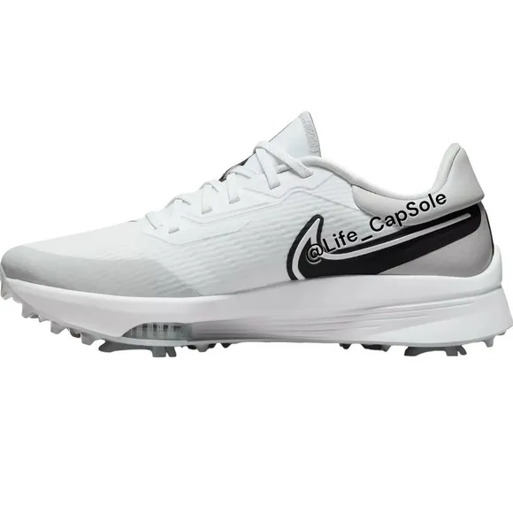 Size 7.5 Nike Air Zoom Infinity Tour Next% White Golf Shoes Men's DC5221-105US