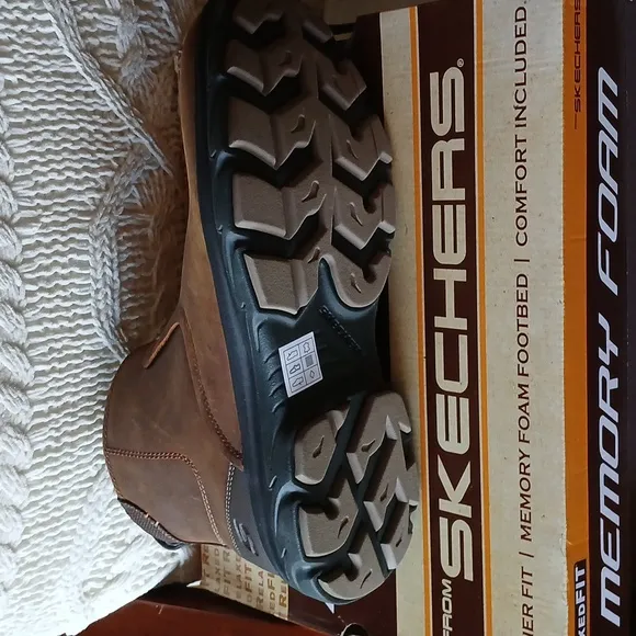 Skechers Men's Brown Ankle Boots