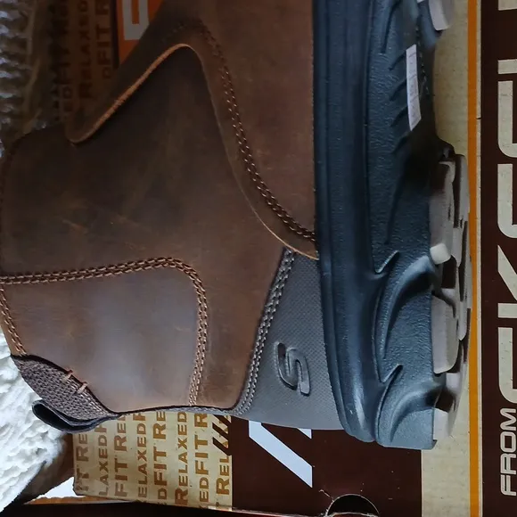 Skechers Men's Brown Ankle Boots